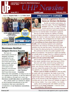 February'24 newsletter page 1