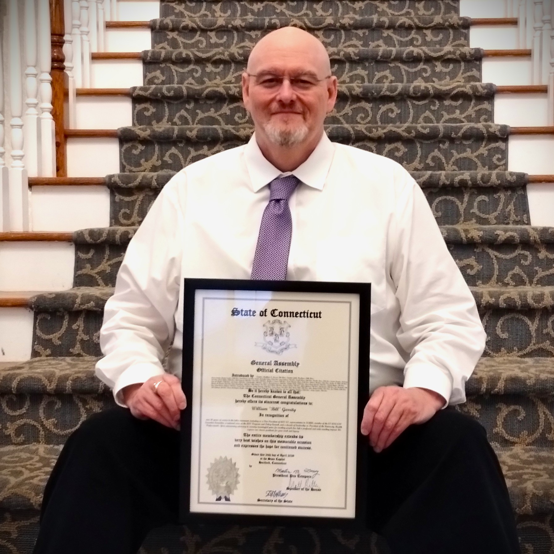 Bill with his legislative proclamation