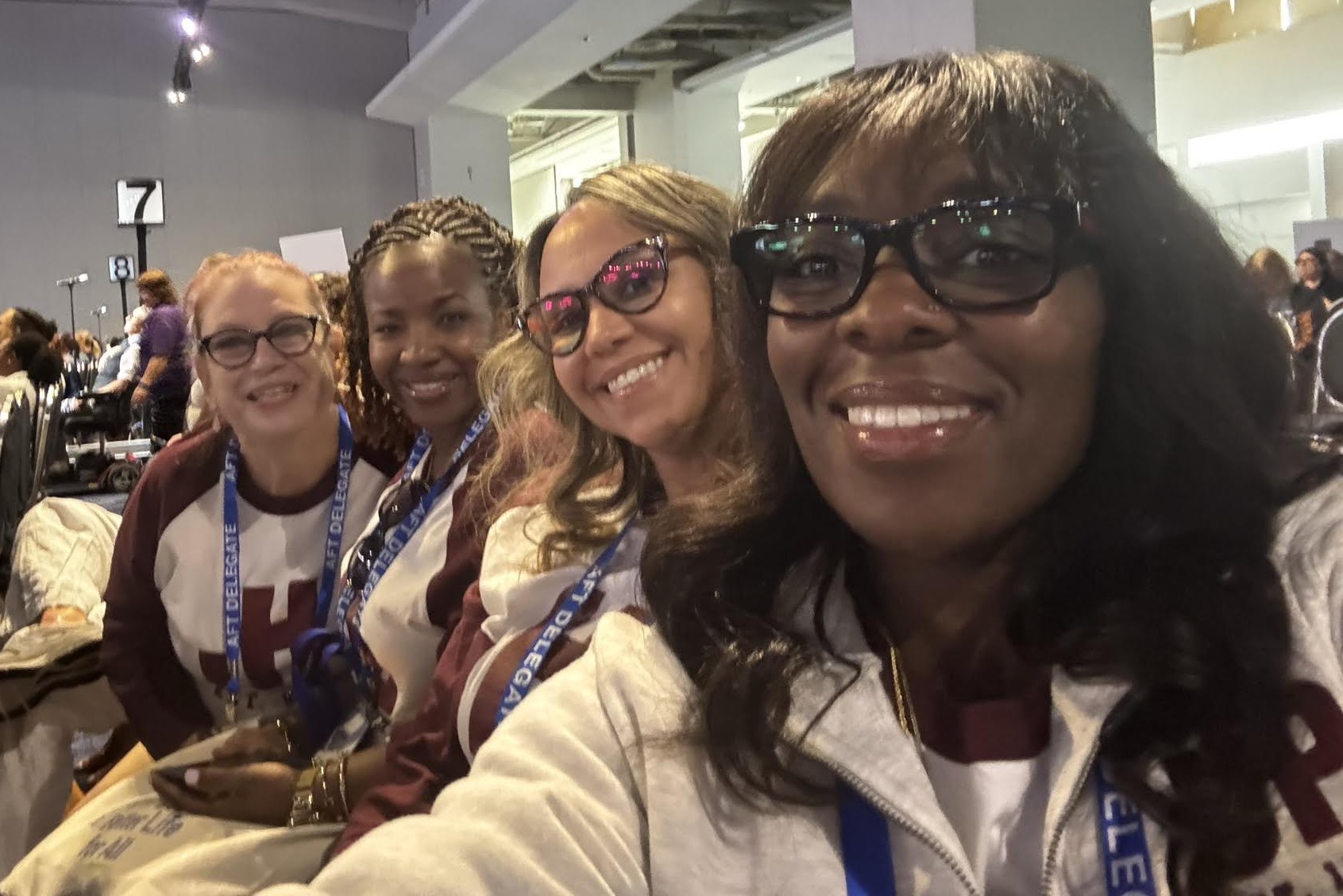 Robin Roark, Tonika Rhodes, Liz Figueroa, Tasha Greenlaw