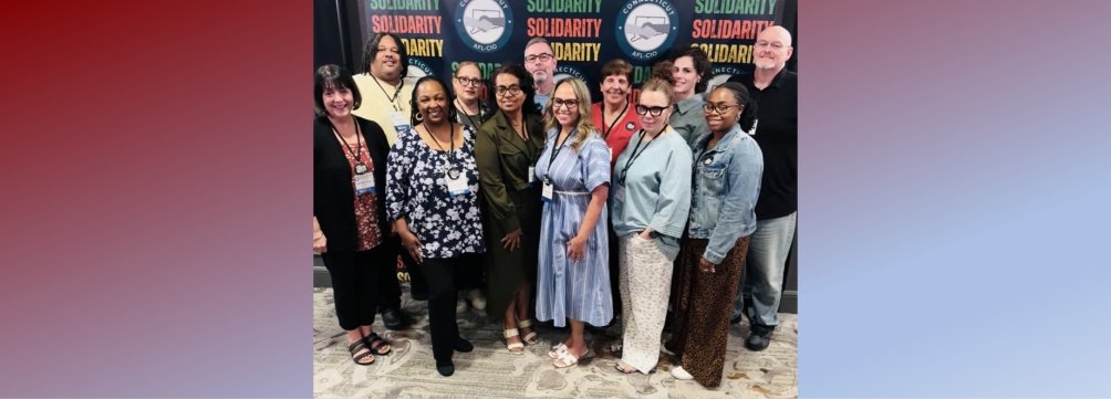 group portrait CT AFL-CIO convention delegates 2026