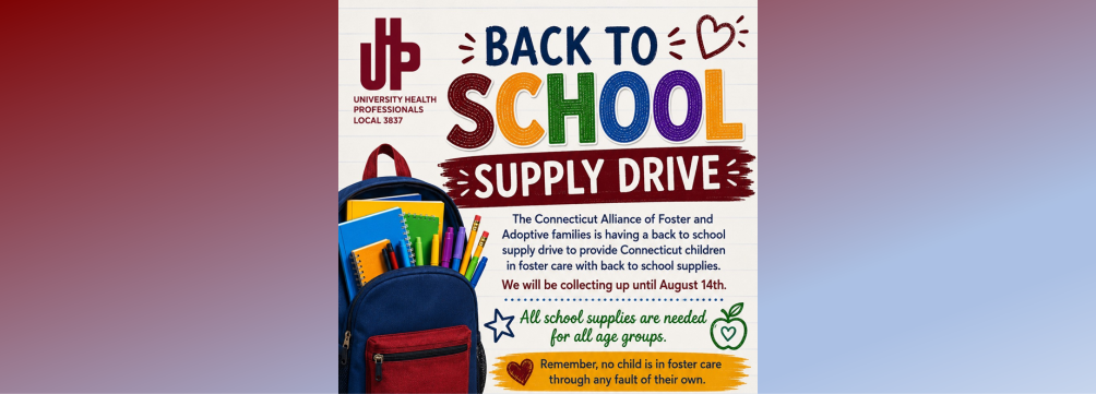school supply drive slider