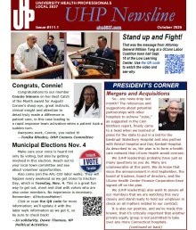 October 2025 newsletter front page