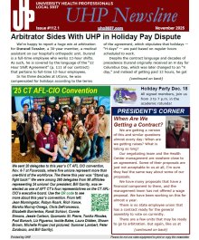 November 2025 newsletter front page