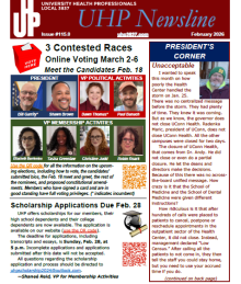February 2026 newsletter front page