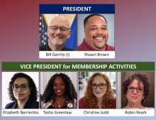 collage of six candidates