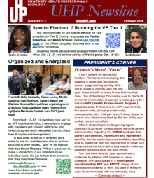 October 2026 newsletter front page