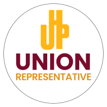 UHP union representative sticker art