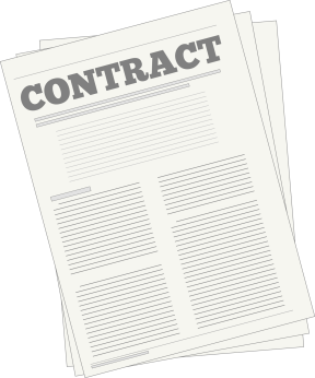 contract clip art
