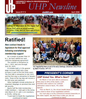 April 2026 newsletter page 1